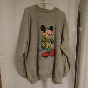 Vintage 70s mickey mouse sweatshirt